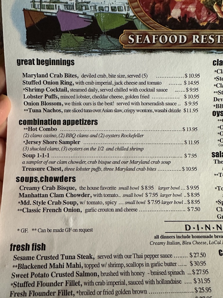 The Crab Trap Menu - Image 2