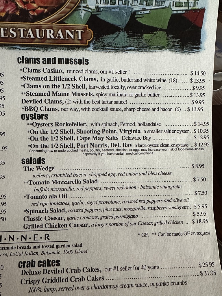 The Crab Trap Menu - Image 3