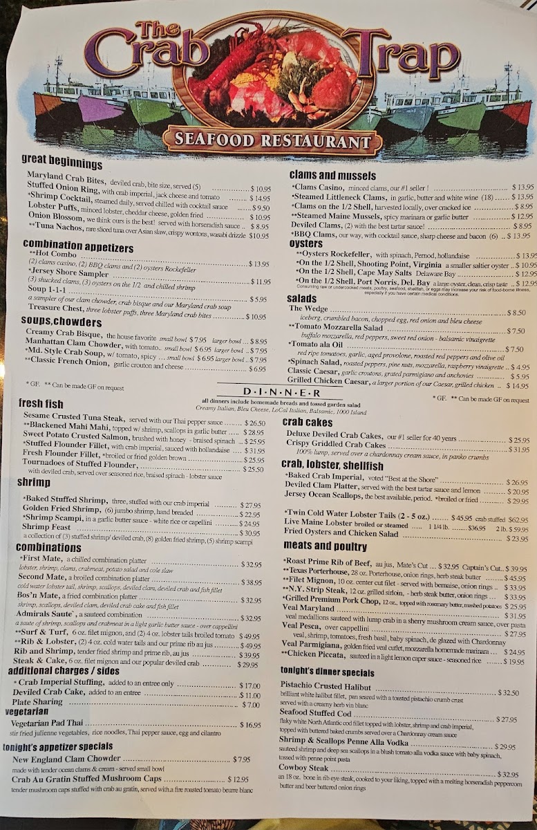 The Crab Trap Menu - Image 4
