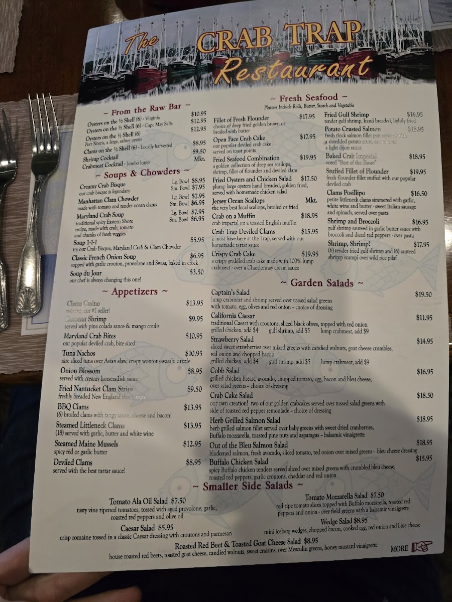 The Crab Trap Menu - Image 5